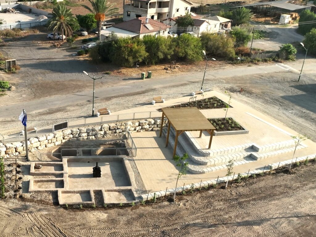 הגת בזרחיה. צילום אמיל אלגם רשות העתיקות