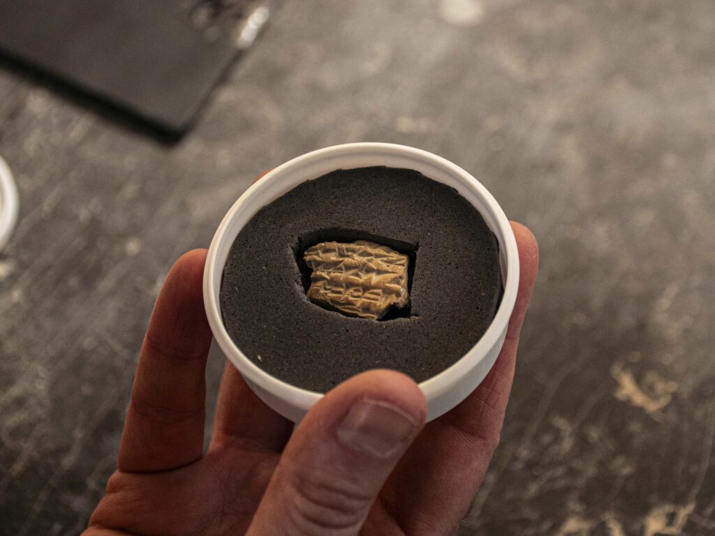 טביעת החותם מתק' בית ראשון. צילום יולי שוורץ